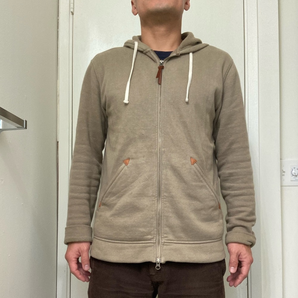 Cotton-hemp hoodie - Picture 2 of 5